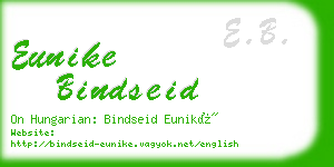 eunike bindseid business card